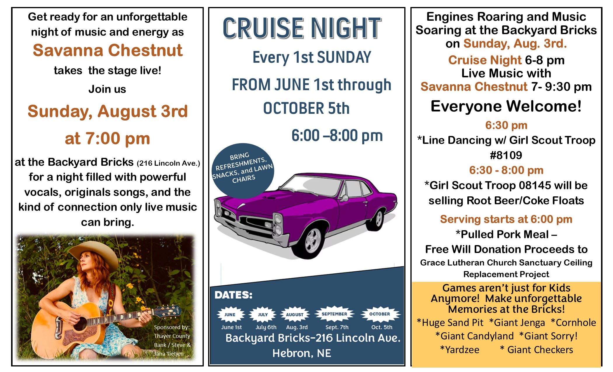 SAVANNA CHESTNUT tri-fold