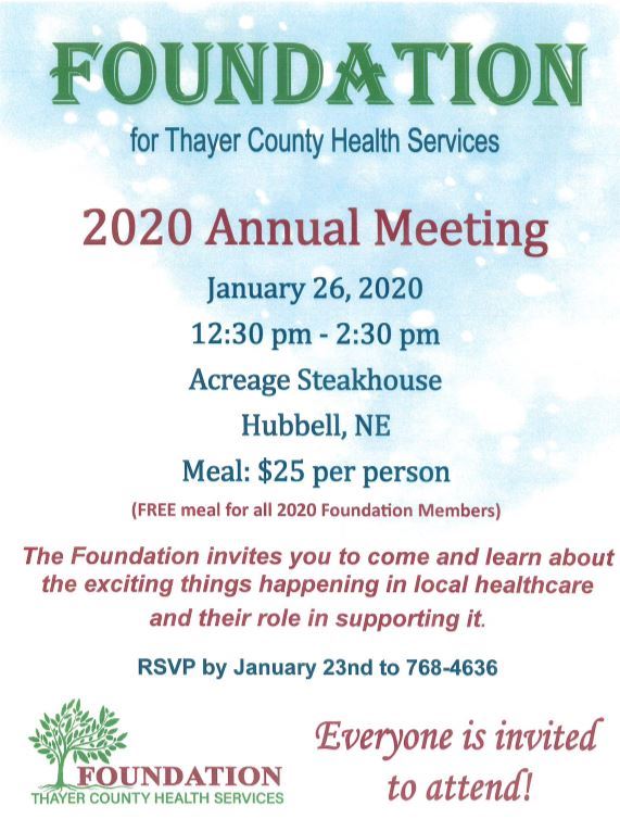 january 26th annual meeting